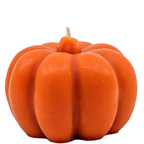Seasonal Items 11 BEESWAX LG PUMPKINCANDLE