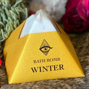 winter bath bomb