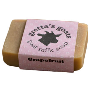 Grapefruit Goat Soap Grettas goats 61565