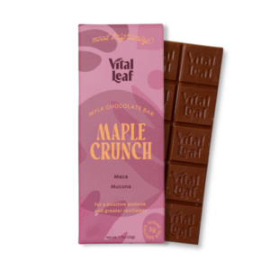 Vital Leaf Functional Chocolate Bar Maple Crunch