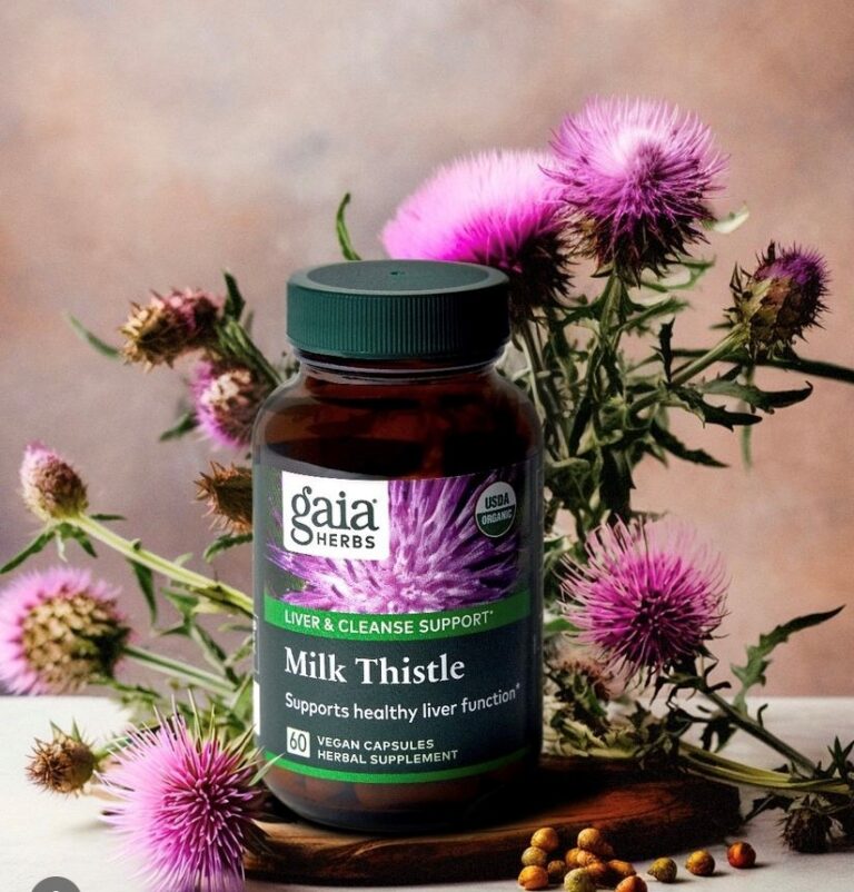 Gaia Milk Thistle pretty background