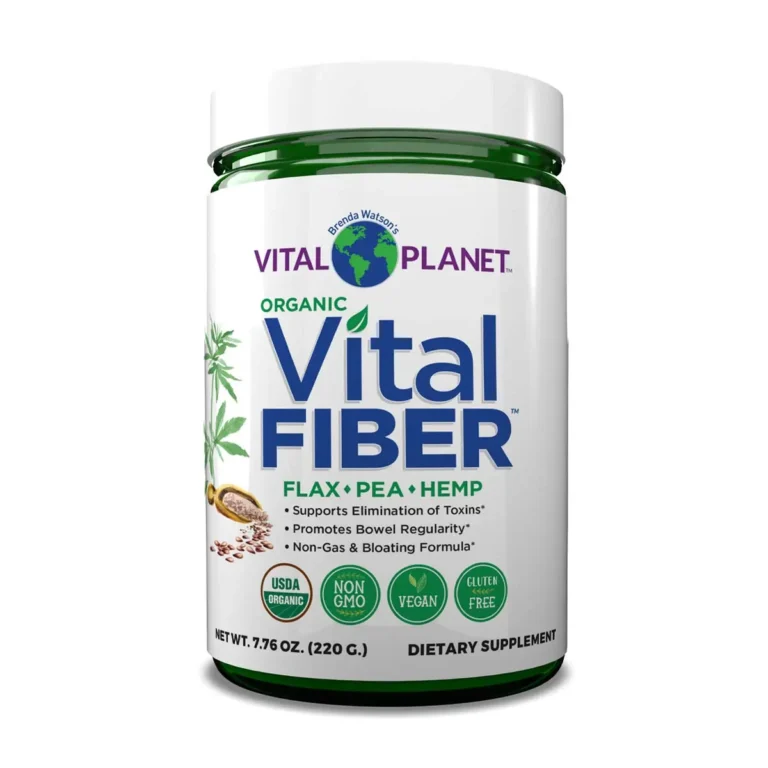 Vital Fiber front of jar