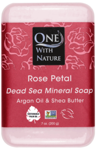 Rose Petal Dead Sea Mineral Soap