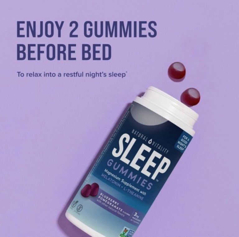 Natural CALM Sleep gummies fancy