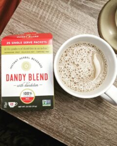 Dandy Blend with coffee mug