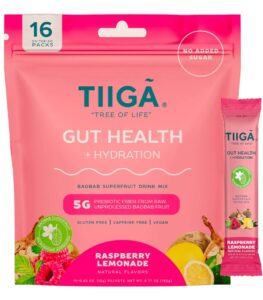 Tiiga Raspberry Lemon 16 packet bag