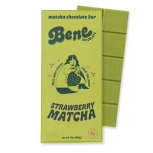 Bene bar strawberry matcha