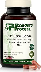 SP Red Food plain background